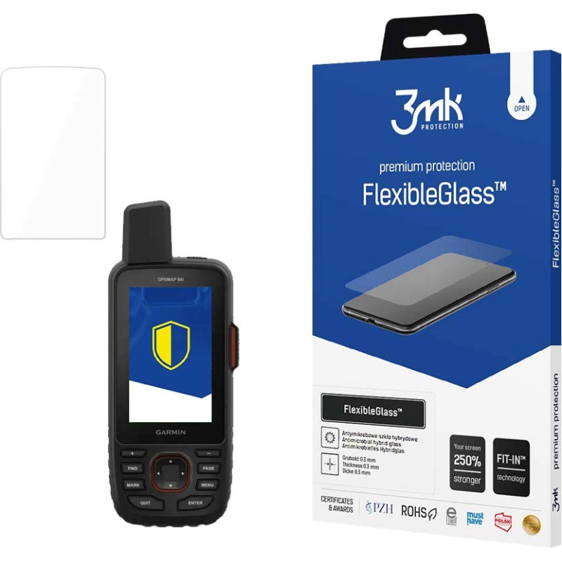 3Mk Protection Garmin GPSMAP 66i - 3mk FlexibleGlass™