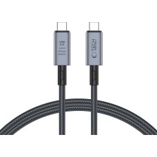 Tech-Protect UltraBoost Max USB-C 4.0 / USB-C 4.0 PD cable 240W 8K 40Gbps 1m - gray