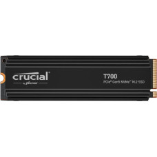 Crucial SSD|CRUCIAL|T700|2TB|M.2|PCIe Gen5|NVMe|TLC|Write speed 11800 MBytes/sec|Read speed 12400 MBytes/sec|TBW 1200 TB|CT2000T700SSD5