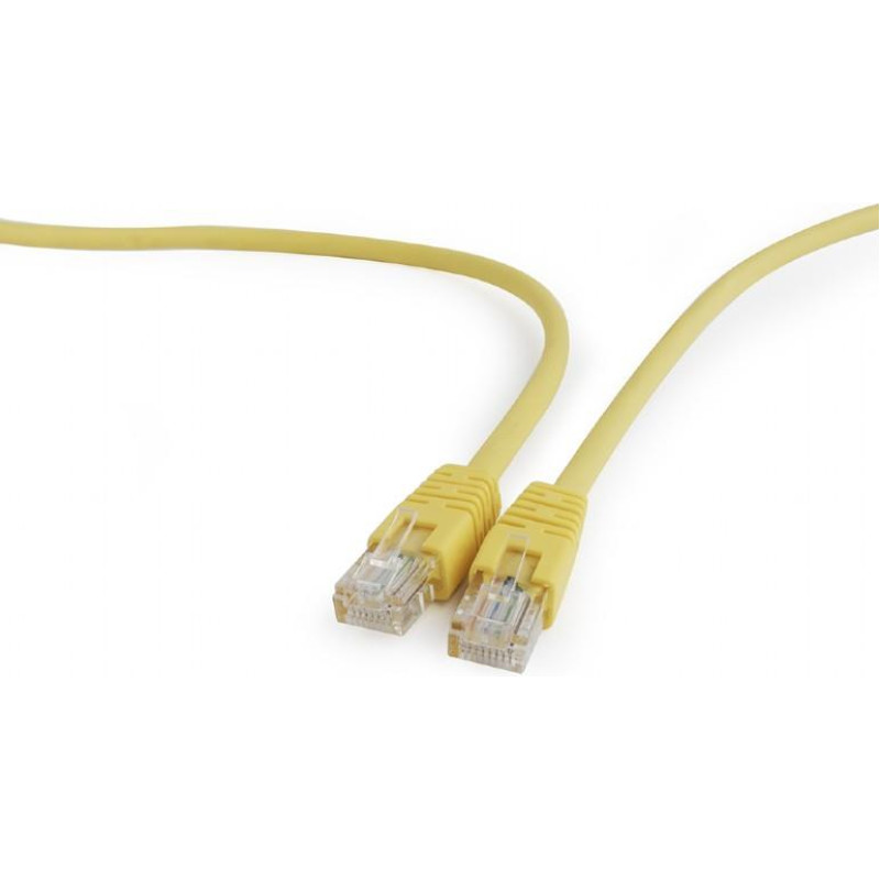 Gembird PATCH CABLE CAT5E UTP 1.5M/YELLOW PP12-1.5M/Y GEMBIRD