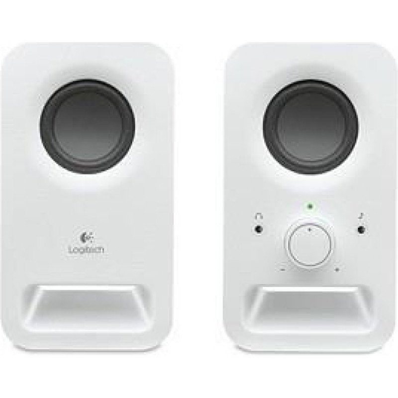 Logitech Z150 Stereo Speakers - SNOW WHITE - 3.5 MM