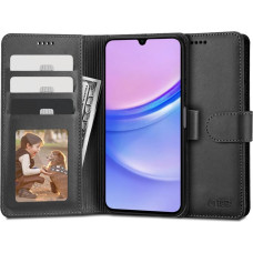 Tech-Protect Wallet case for Samsung Galaxy A15 4G / 5G - black