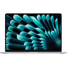 Apple 15-inch MacBook Air: Apple M3 chip with 8-core CPU and 10-core GPU, 8GB, 256GB SSD - Silver,Model A3114