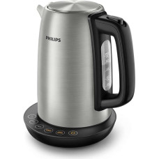 Philips Kettle HD9359/90 Electric, 2200 W, 1.7 L, Stainless steel/Plastic, 360° rotational base, Grey