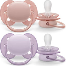 Philips Avent māneklītis Ultra soft Neutral, 0-6M (2 gab), meitenēm - SCF091/31