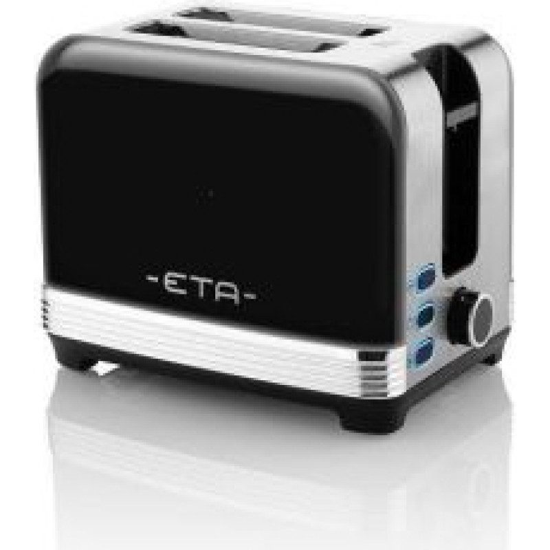 ETA Storio Toaster 916690020 Power 930 W, Housing material Stainless steel, Black