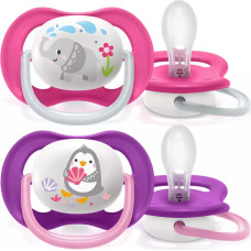 Philips Avent māneklītis Ultra Air Animals, 6-18M (2 gab), meitenēm - SCF080/08