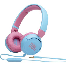 JBL on-ear  austiņas bērniem, zilas ar rozā - JBLJR310BLU