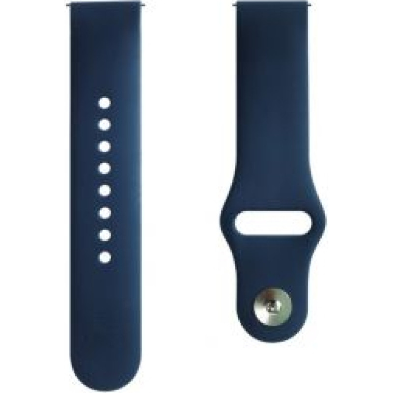 Evelatus 22mm Silicone Loop Watch Straps (S/M 110mm) Blue