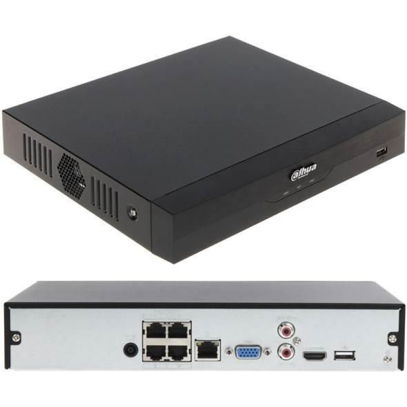 Dahua NET VIDEO RECORDER 4CH 4POE/NVR4104HS-P-EI DAHUA