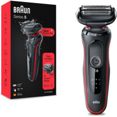 Braun Shaver 51-R1000s	 Operating time (max) 50 min, Wet&Dry, Black/Red