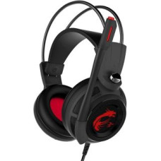 MSI DS502 Gaming Headset, Wired, Black/Red