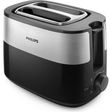 Philips Toaster HD2516/90 Daily Collection Power 830 W, Number of slots 2, Housing material Plastic, Black