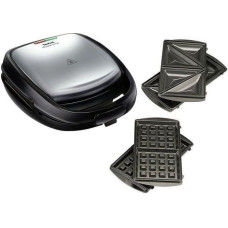 Tefal Sandwich Maker SW341D12 Snack Time 700 W, Number of plates 2, Stainless Steel/Black