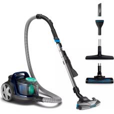 Philips Vacuum cleaner  PowerPro Active FC9556/09 Bagless, Power 750 W, Dust capacity 1.5 L, Blue