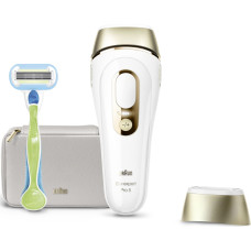 Braun PL5052 Silk-expert Pro 5 Epilator, White/Gold