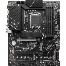 MSI PRO Z790-P WIFI Processor family Intel Processor socket  LGA1700 DDR5 DIMM Memory slots 4 Supported hard disk drive interfaces 	SATA, M.2 Number of SATA connectors 6 Chipset Intel Z790 ATX