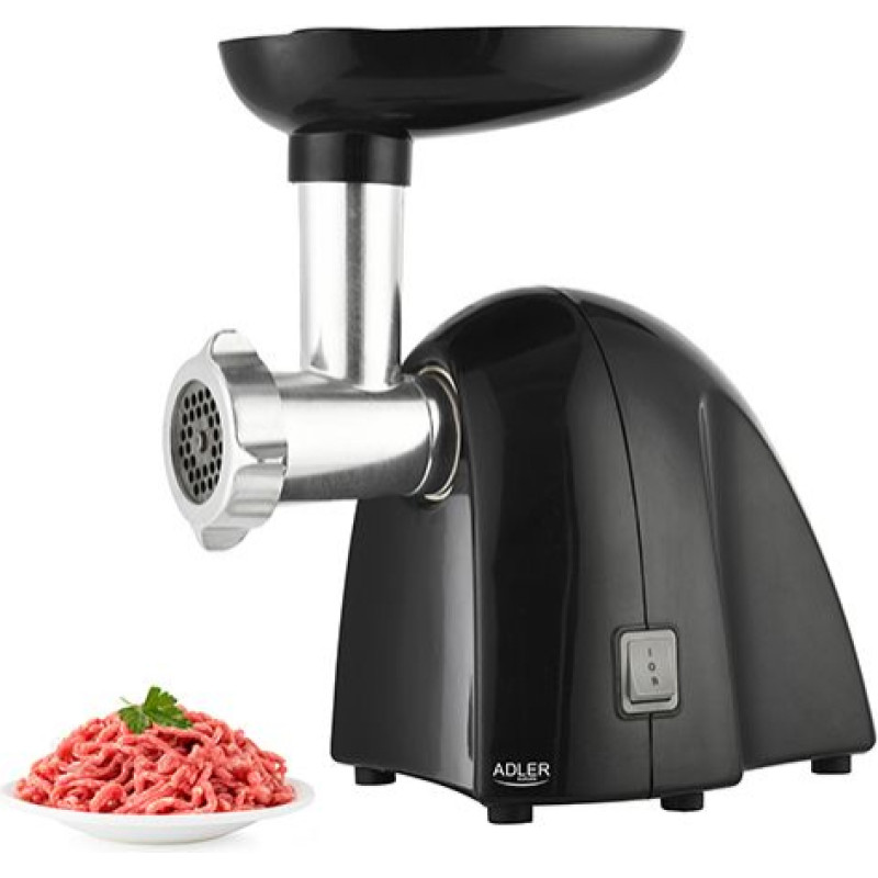 Adler Meat mincer AD 4811	 Black, 600 W, Number of speeds 1, Throughput (kg/min) 1.8