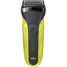 Braun Shaver 300s  Operating time (max) 30 min Black/Green