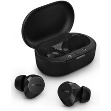 Philips in-ear true bezvadu austiņas ar portatīvo uzlādes ietvaru, melnas - TAT1209BK/00