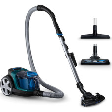 Philips Vacuum cleaner  PowerPro Compact FC9334/09 Bagless, Power 900 W, Dust capacity 1.5 L, Black/Blue