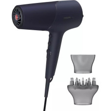 Philips Hair Dryer BHD510/00 2300 W, Number of temperature settings 3, Ionic function, Diffuser nozzle,  Blue/Metal