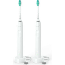 Sonicare PHILIPS 3100 Sonic elektriskā zobu birste 2 gab, balta - HX3675/13