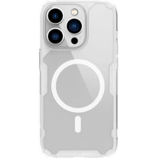 Nillkin Nature Pro armored case with MagSafe for iPhone 15 Pro Max - white