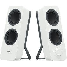 Logitech Z207 Bluetooth Stereo Speakers - OFF-WHITE