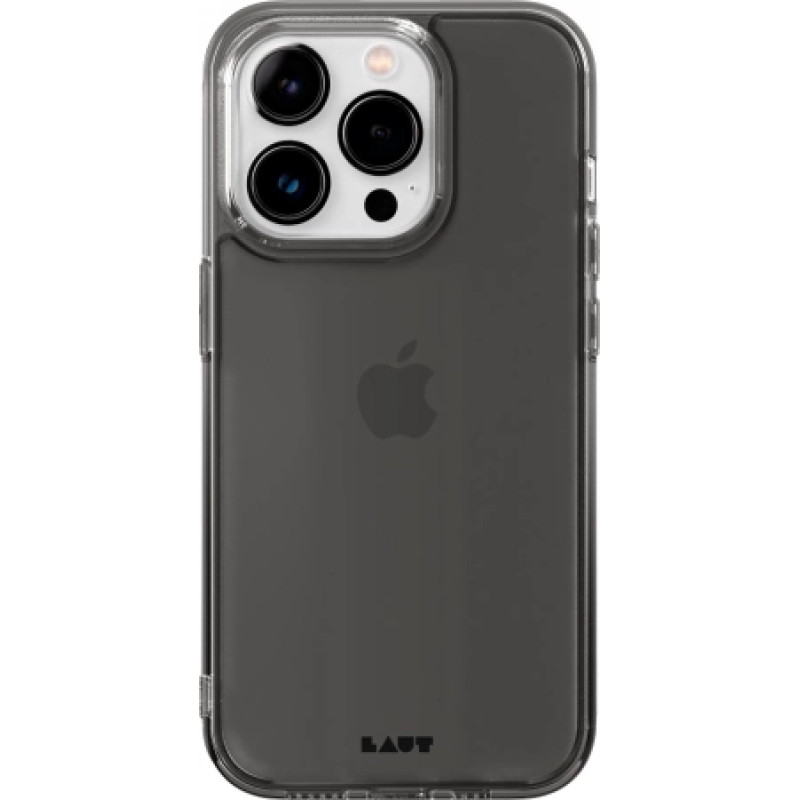 Laut Crystal Matter X case with MagSafe for iPhone 15 Pro Max - transparent and black