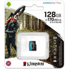 Kingston Atmiņas karte Kingston  Canvas Go Plus MicroSDXC 128GB