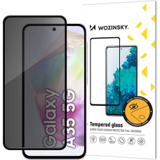 Wozinsky Privacy Glass Tempered Glass Privacy with Anti-spy Filter for Samsung Galaxy A35