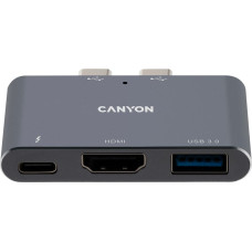 Canyon hub DS-1 3in1 Thunderbolt 3 Space Grey