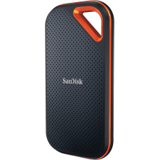 Sandisk Extreme PRO 2TB Portable SSD - Read/Write Speeds up to 2000MB/s, USB 3.2 Gen 2x2, Forged Aluminum Enclosure, 2-meter drop protection and IP55 resistance, EAN: 619659181314