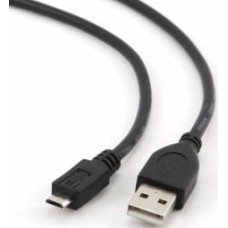 Gembird Kabelis Gembird USB Male - MicroUSB Male 1.8m Black