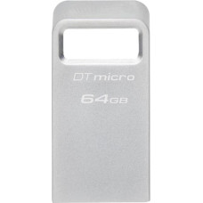 Kingston 64GB DataTraveler Micro 200MB/s Metal USB 3.2 Gen 1, EAN: 740617328066