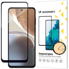 Wozinsky Full Glue Tempered Glass Tempered Glass For Motorola Moto G32 9H Full Screen Protector With Black Frame