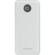 Canyon power bank PB-2002 LED 20000 mAh PD 20W QC 3.0 White