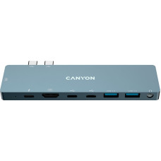 Canyon hub DS-8 8in1 Thunderbolt 4k Space Grey