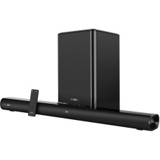 Sven Soundbar SB-2200D, black (300W, DolbyDigital, Bluetooth, HDMI, RC, Optical, USB, display, wireless subwoofer)