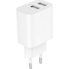 Gembird Lādētājs Gembird Universal 2 x USB Charger White