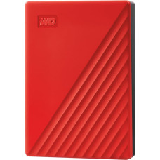 Western Digital HDD External WD My Passport (4TB, USB 3.2) Red