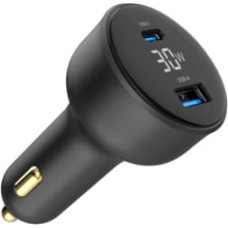 Gembird Auto lādētājs Gembird 2-port USB Car Fast Charger 30W Black