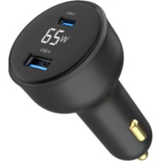 Gembird Auto lādētājs Gembird 2-port USB Car Fast Charger 65W Black