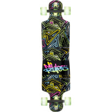 No Rules D3 Longboard NEON skrituļdēlis, ABEC 7 ar gaismiņām - AU 361