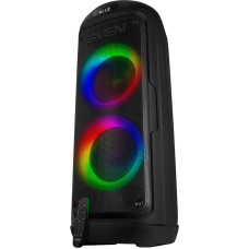 Sven Speaker SVEN PS-770, black (100W, TWS, Bluetooth, FM, USB, microSD, LED-display, 4400mA*h)