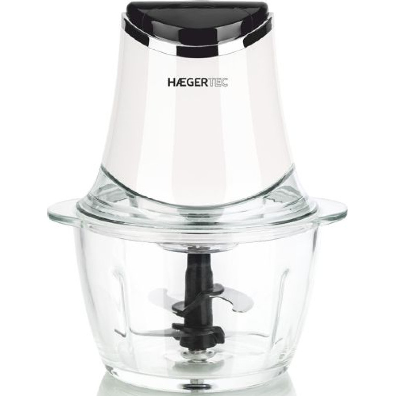 Haeger CH-30W.007A Chopper Glass Pārtikas smalcinātājs 1.2L 300W