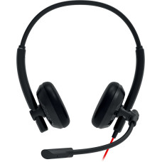 Canyon PC headset HS-07 PC Mic 3.5/USB Flat 2.8m Black